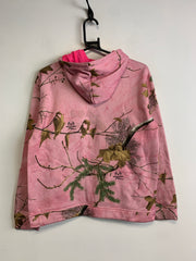 Pink RealTree Hoodie Women's Medium