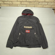 Black Napapijri Anorak Jacket Women's Large