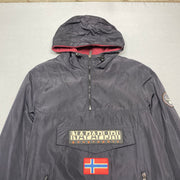 Black Napapijri Anorak Jacket Women's Large