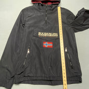 Black Napapijri Anorak Jacket Women's Large