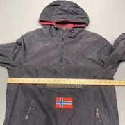 Black Napapijri Anorak Jacket Women's Large