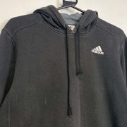Black Adidas Hoodie Pullover Small