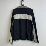 Vintage 90s Black and Grey Nike Windbreaker Men's Large