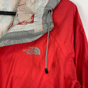 Red North Face Raincoat Jacket Womens Medium