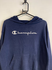 Navy Champion Hoodie Women's Small