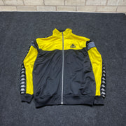 Black/Yellow Kappa Jacket Men's Large