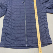 Navy North Face Puffer Jacket Men's Medium