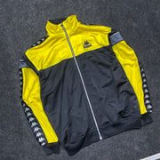 Black/Yellow Kappa Jacket Men's Large