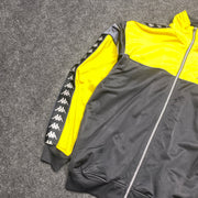 Black/Yellow Kappa Jacket Men's Large