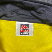 Black/Yellow Kappa Jacket Men's Large