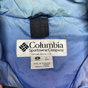 Black and Blue Columbia Raincoat Women's Large