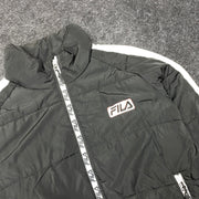 Black Fila Jacket Men's Medium