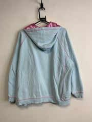 Baby Blue Embroidery Hoodie Men's XL