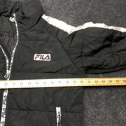 Black Fila Jacket Men's Medium