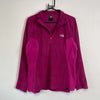 Pink The North Face Quarter Zip Fleece Womens XL