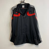 00s Black and Red Adidas Windbreaker Men's Large