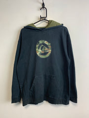 Black Quiksilver Hoodie Men's Medium