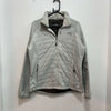 Grey North Face Puffer Jacket Women's Large