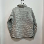 Grey North Face Puffer Jacket Women's Large