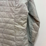 Grey North Face Puffer Jacket Women's Large