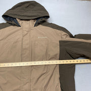 Brown Columbia Raincoat Men's XL