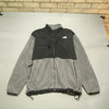 Black and Grey North Face Denali Fleece Men's XXL