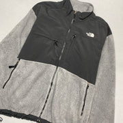 Black and Grey North Face Denali Fleece Men's XXL