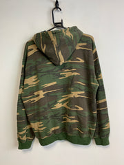 Camo Print Hoodie Men's Medium