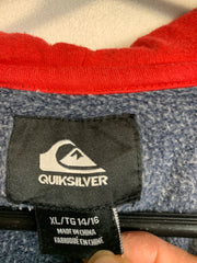 Navy Quiksilver Hoodie Women's XL