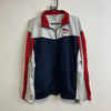 Navy Red White Reebok Track jacket Men's Medium