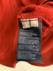 Red Tommy Hilfiger Hoodie Men's Small