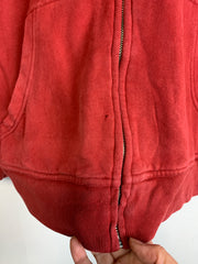 Red Tommy Hilfiger Hoodie Men's Small