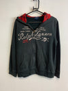 Black Ralph Lauren zip up Hoodie Women's Large