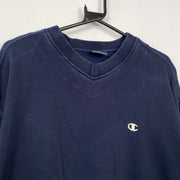 Vintage Champion Navy Sweatshirt Large