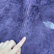 Purple North Face Fleece Jacket Women's Large