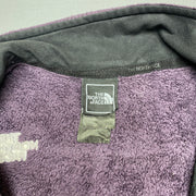 Purple North Face Fleece Jacket Women's Large