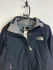 Black North Face Raincoat Women's Medium