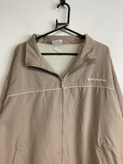 Beige Reebok Windbreaker Men's Large