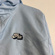 00s Navy and White Nike Reversible Windbreaker Men's Medium