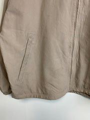 Beige Reebok Windbreaker Men's Large