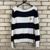 Black and White Ralph Lauren Knitwear Sweater Women's Large