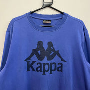 Blue Kappa Sweatshirt Men's Large