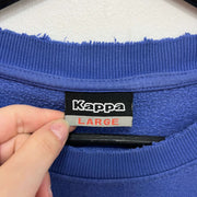 Blue Kappa Sweatshirt Men's Large