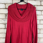 Red Calvin Klein Knitwear Sweater Women's Medium