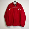 Vintage Red Padded Nike Jacket XL Maryland NFL