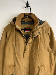 Brown Quiksilver Workwear Jacket Men's Small