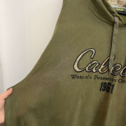 Green Cabela's Hoodie Men's XXXL