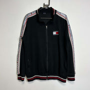 Black Tommy Hilfiger Full Zip Sweatshirt Jacket XL