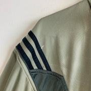 Vintage 90s Khaki Green Adidas Track Jacket Men's Small