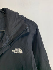 Black North Face Raincoat Women's Medium